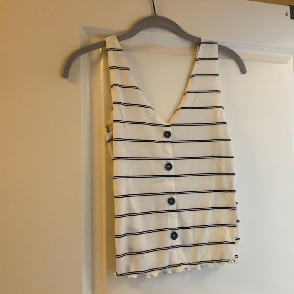 White striped tank
